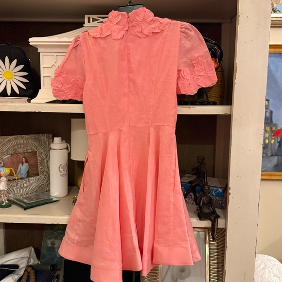 Antonio Melani sz 2 Iris floral dress taffy pink nwt - Picture 7 of 10